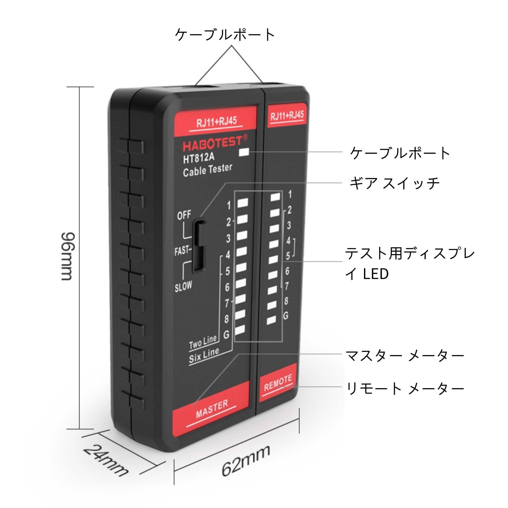 Amazon.co.jp: LANケーブル テスター ケーブル テスター ネットワーク