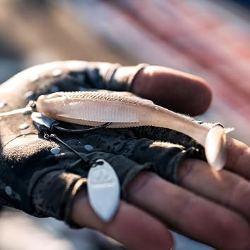 Rapala CrushCity Mayor Soft Plastic Paddle Tail Swimbait, Strong Kicking Action for Swim Jigs & Underspins, Bass, Redfish, Trout, Snook, Walleye & More