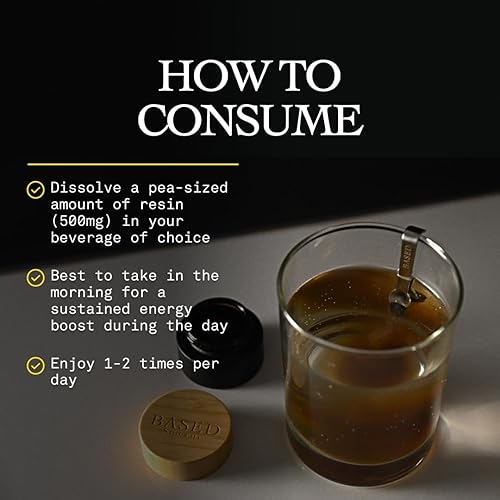 Miniatura 4 de Shilajit basado  Resina pura de Shilajit con máxima potencia, energía y apoyo inmunológico para hombres y mujeres, rica en ácido fúlvico y más de 85