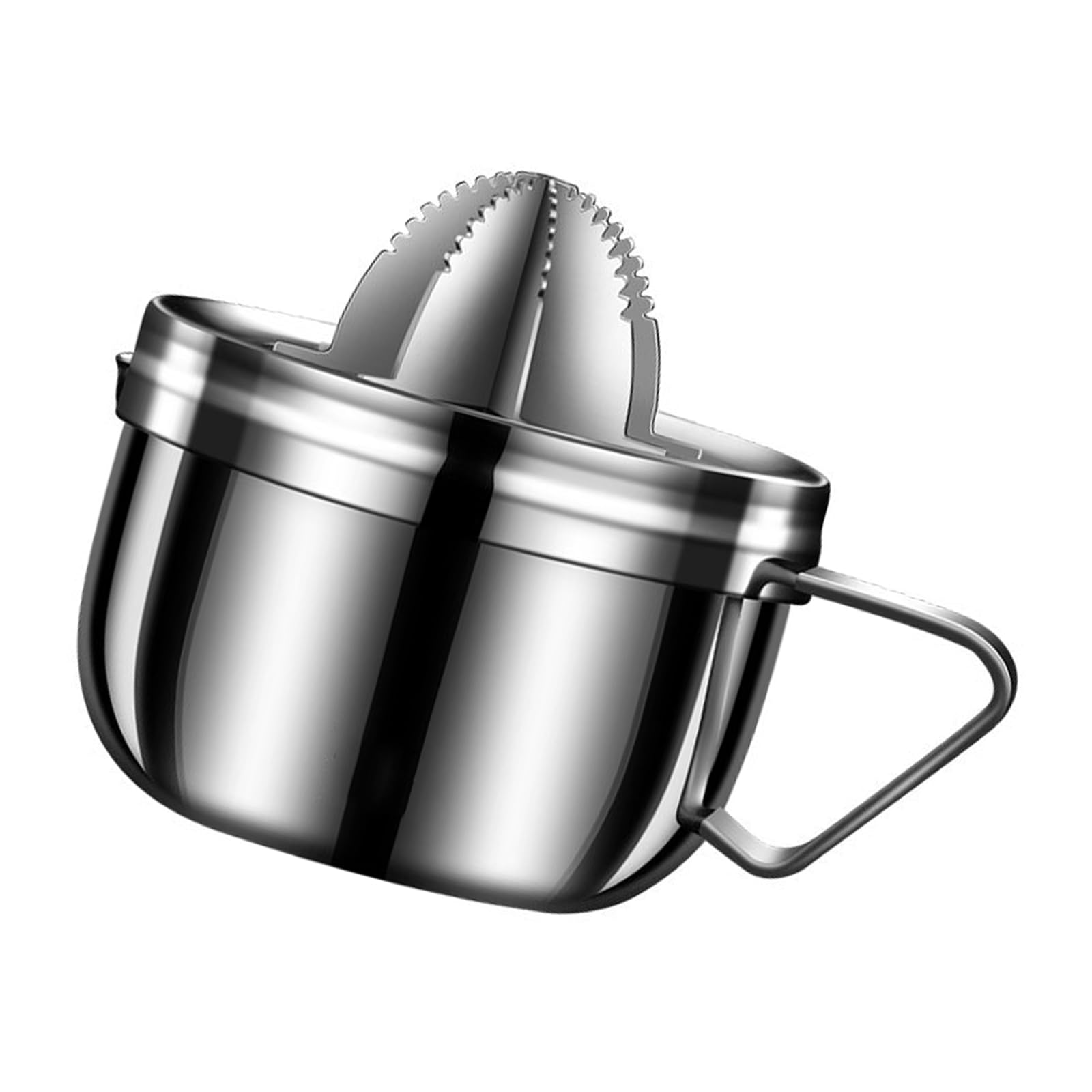 Mekalero Rust Proof 304 Stainless Steel Citrus Squeezer with Comfortable Grip for Daily Needs Liquid Maker