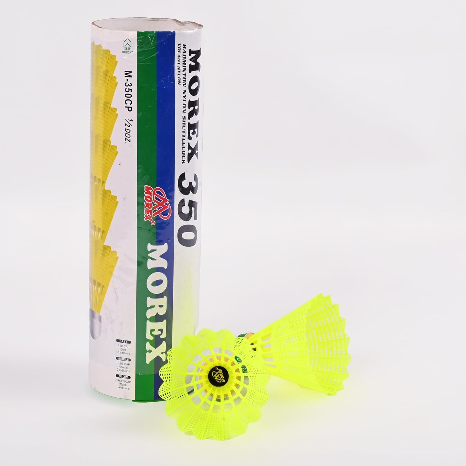 Plastic Shuttlecock Badminton (Premium Nylon Flight & Fast Recovery (Set of 6))-image-32