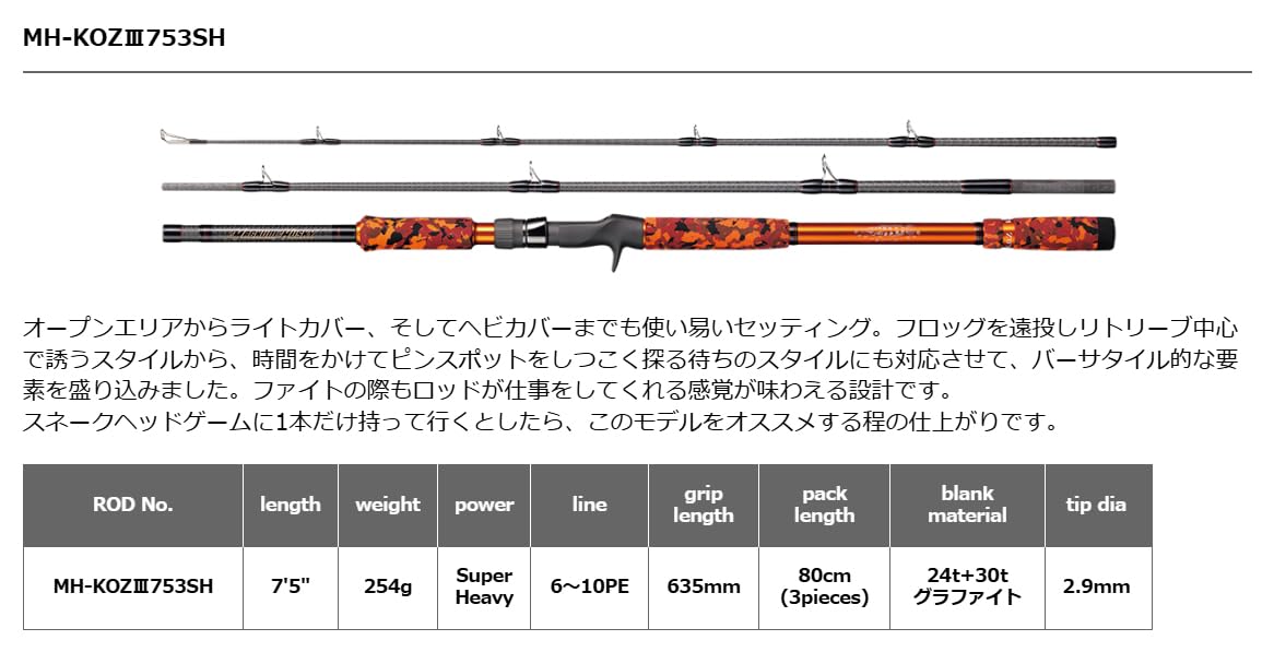 Amazon | スミス(SMITH LTD) マグナムハスキーKOZ MH-KOZⅢ753SH