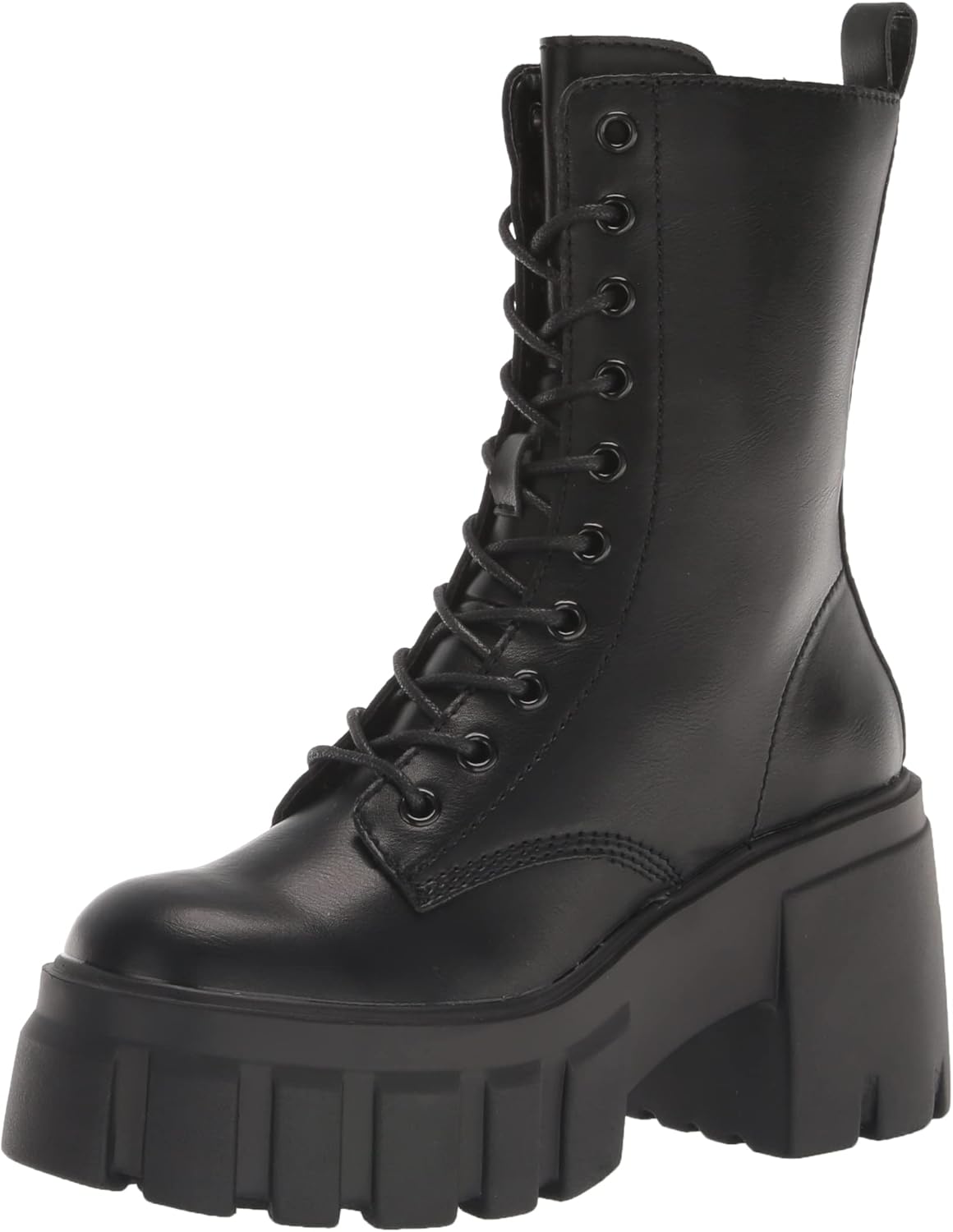 Madden Girl Women's Guster Fashion Boot, Black Paris, 5