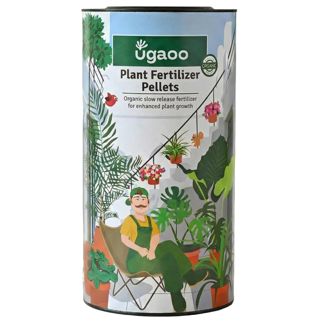 - Ugaoo Plant Fertilizer Pellets - Organic Growth Booster for Plants 1 kg
