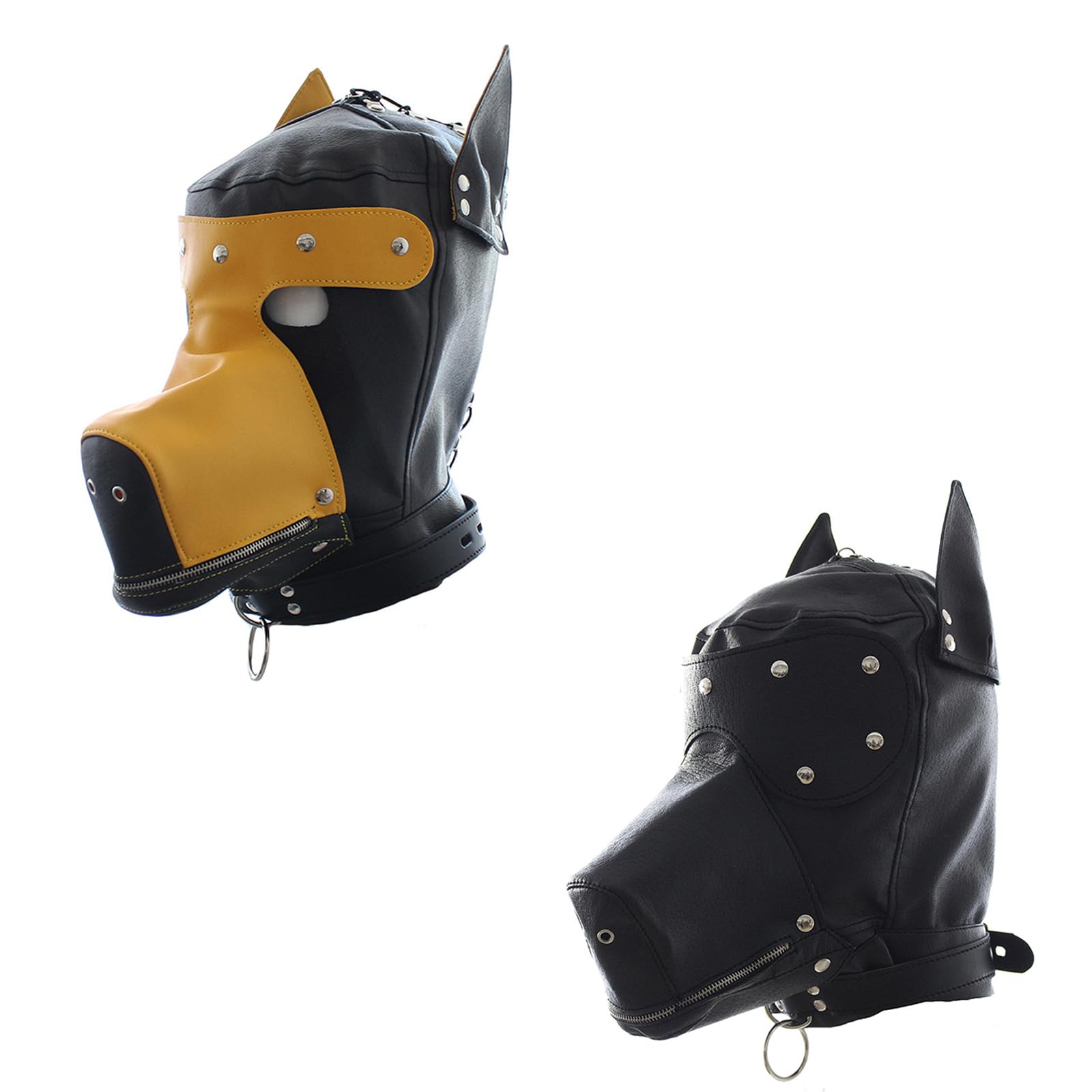 Unisex Cappuccio Flirtare Copricapo Per Costume Gioco Di Ruolo Regolabile Sconosciuto Mistero Gioco Copertura Della Testa