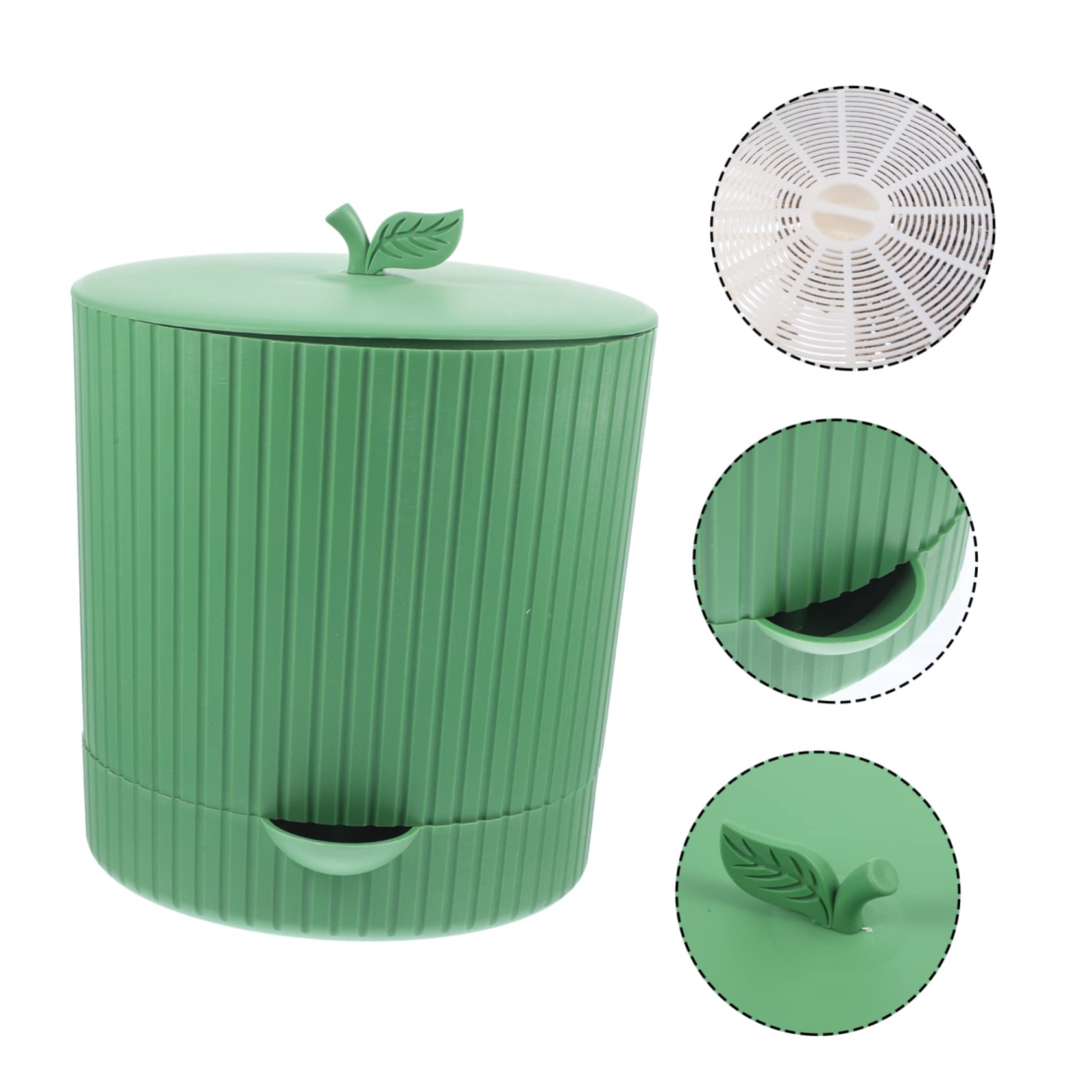 Kit de Culture de Germes de Haricots en PP, Pot de Germination Réutilisable Sortie D’Eau, pour Haricots Mungo et Rouges, Jardin ou Serrage