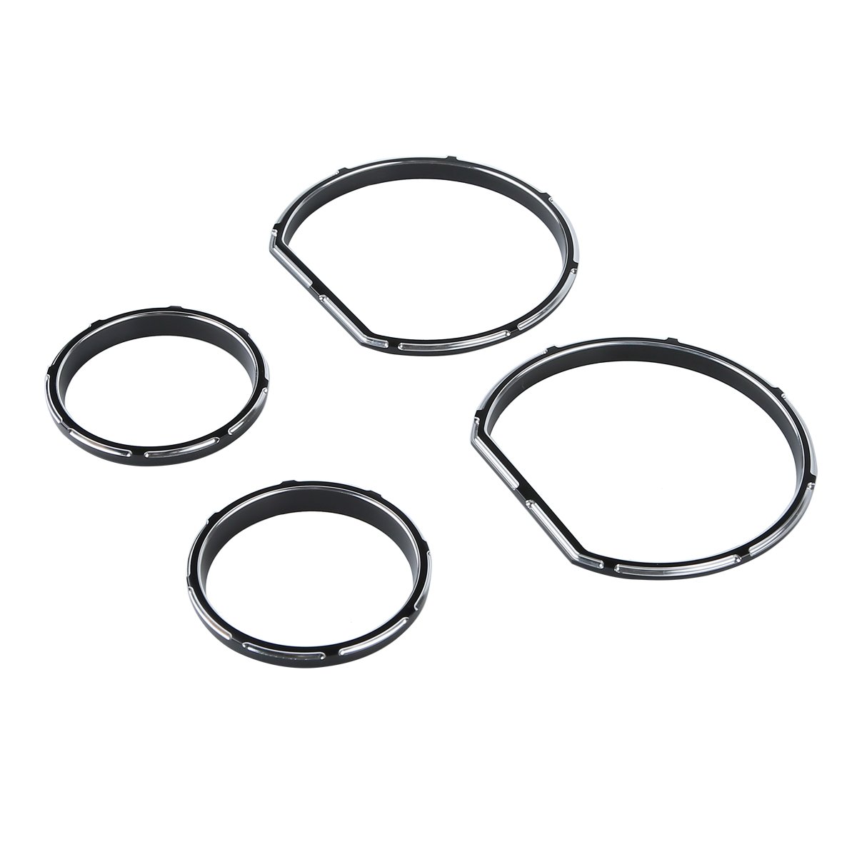 TCT-MT Speedometer Tachometer Gauge Bezel Fit for Harley Burst Touring Electra Street Tri Glide 2014-2017 Ultra Classic FLHTCU Limited FLHTK FLHX FLTRX
