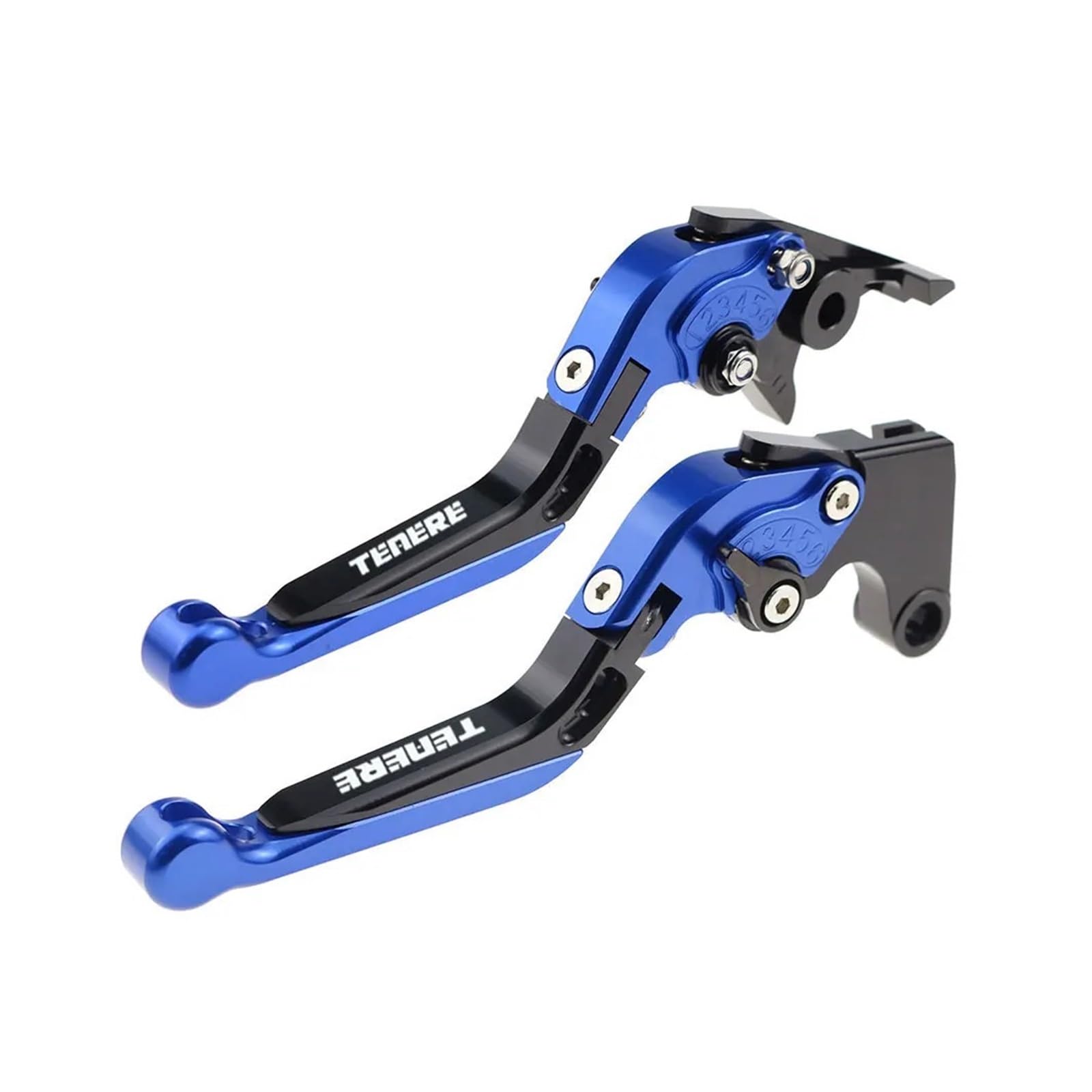 Yxbswbjd 43 Aluminum Alloy Folding Brake Lever For Tenere700 Motorcycle Folding Extendable Brake Clutch Levers(43)