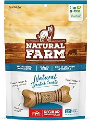 Petisco Dental Cães Natural Farm 420g Regular