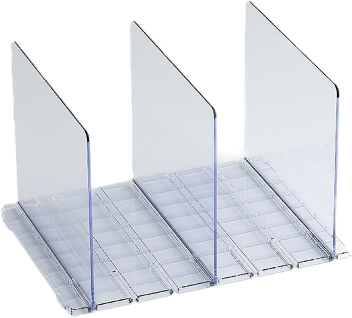 3, Clear Acrylic Shelf Dividers, Closets Shelf Separator and Organizer, Shelf Separator, Adjustable Handbag Closet Shelf Dividers, Detachable Storage Rack