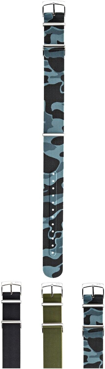 Morellato Isarco Silicone Watch Strap - Stainless Steel Buckle - NATO Collection