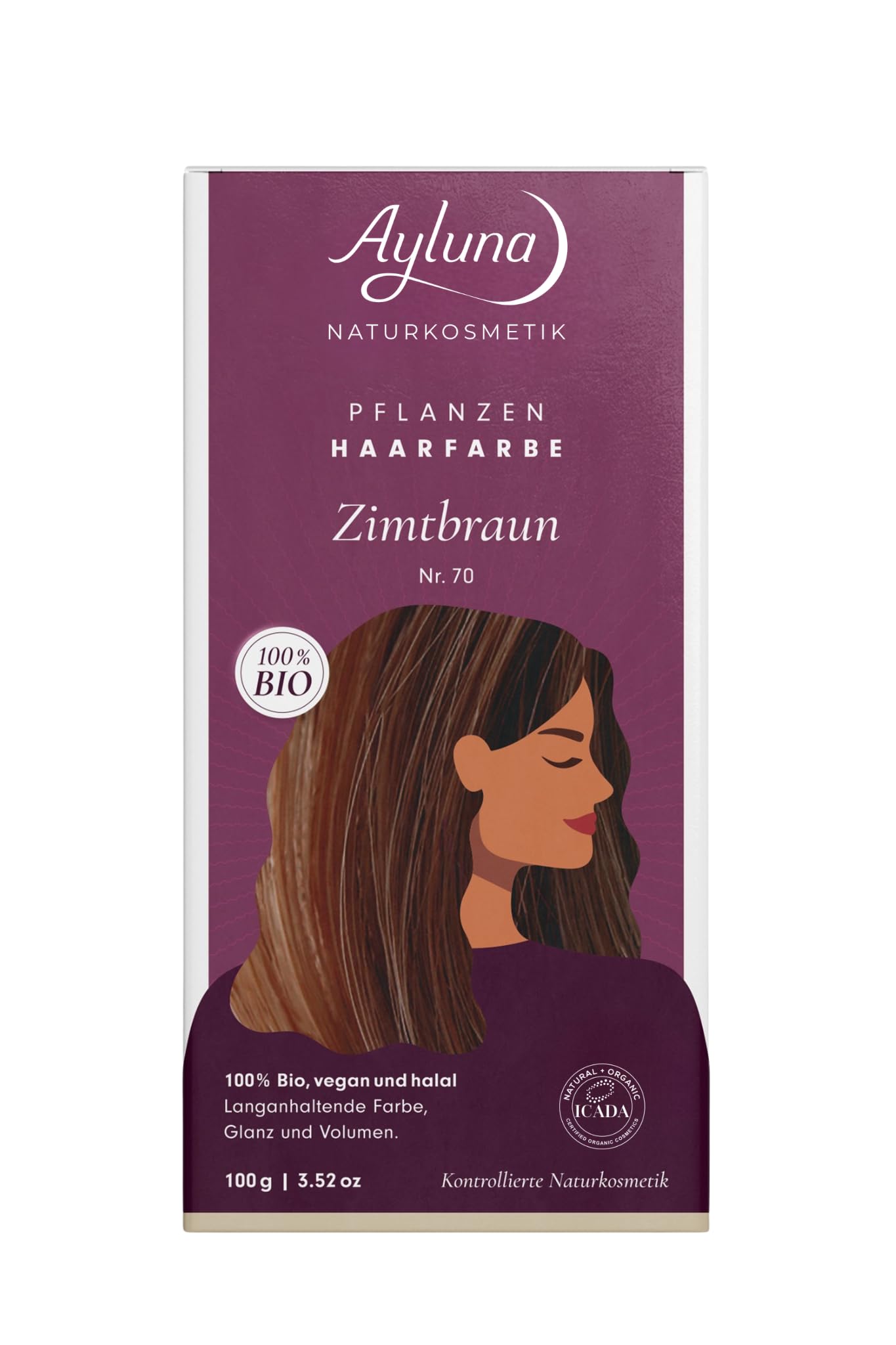 Ayluna Hair Colour - Cinnamon Brown