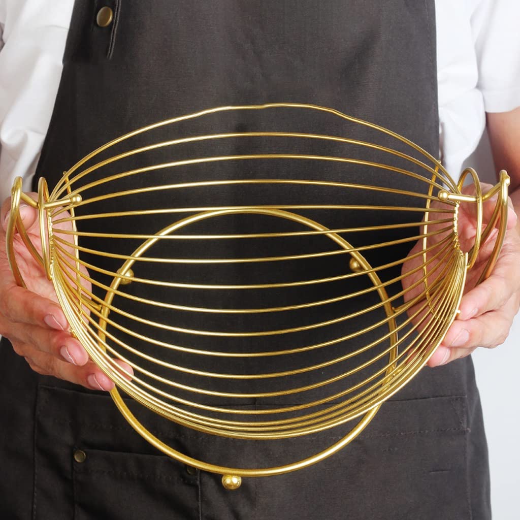 Patera na Owoce Miska na Owoce Kosz na Owoce Miska Owoców, Kosz owoców do Kuchnia, Kosze Warzywa Uchwyt Stojak Owocowy Dla Liczniku, Metal Magazyn koszyk Tray Stojak na Owoce Koszyk Na Owoce (Color :