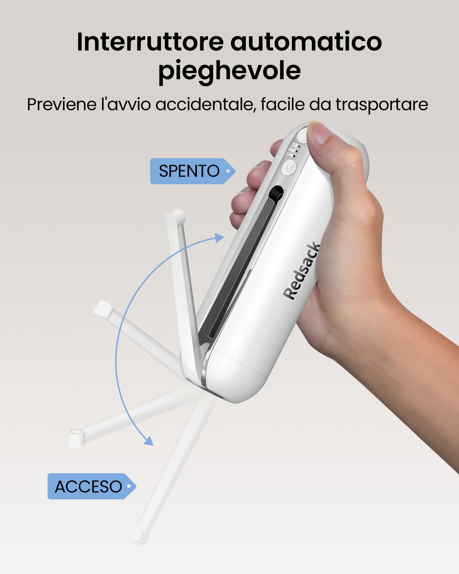 Redsack Bidet Portatile da Viaggio Elettrico, Ricaricabile USB-C Bidet 200ml, Bidet ad Alta Pressione Impermeabile IPX6 Carico Acqua Senza Smontaggio per Camper/L'igiene Intima/Postnatale Lenitiva