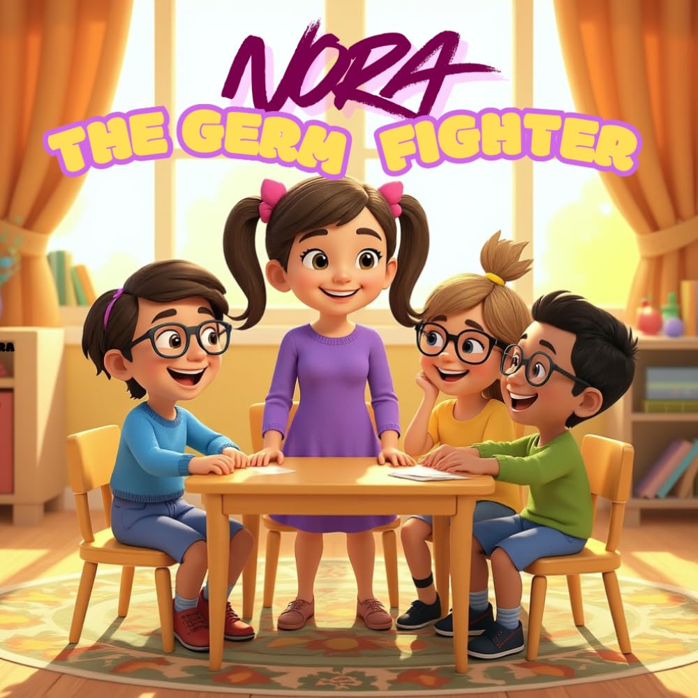 Nora’s Germ Fighter Adventure: A Fun Handwashing and Germ Safety Story for Kids Ages 3–10 | Healthy Habits, Hygiene, and Preschool Learning Adventure