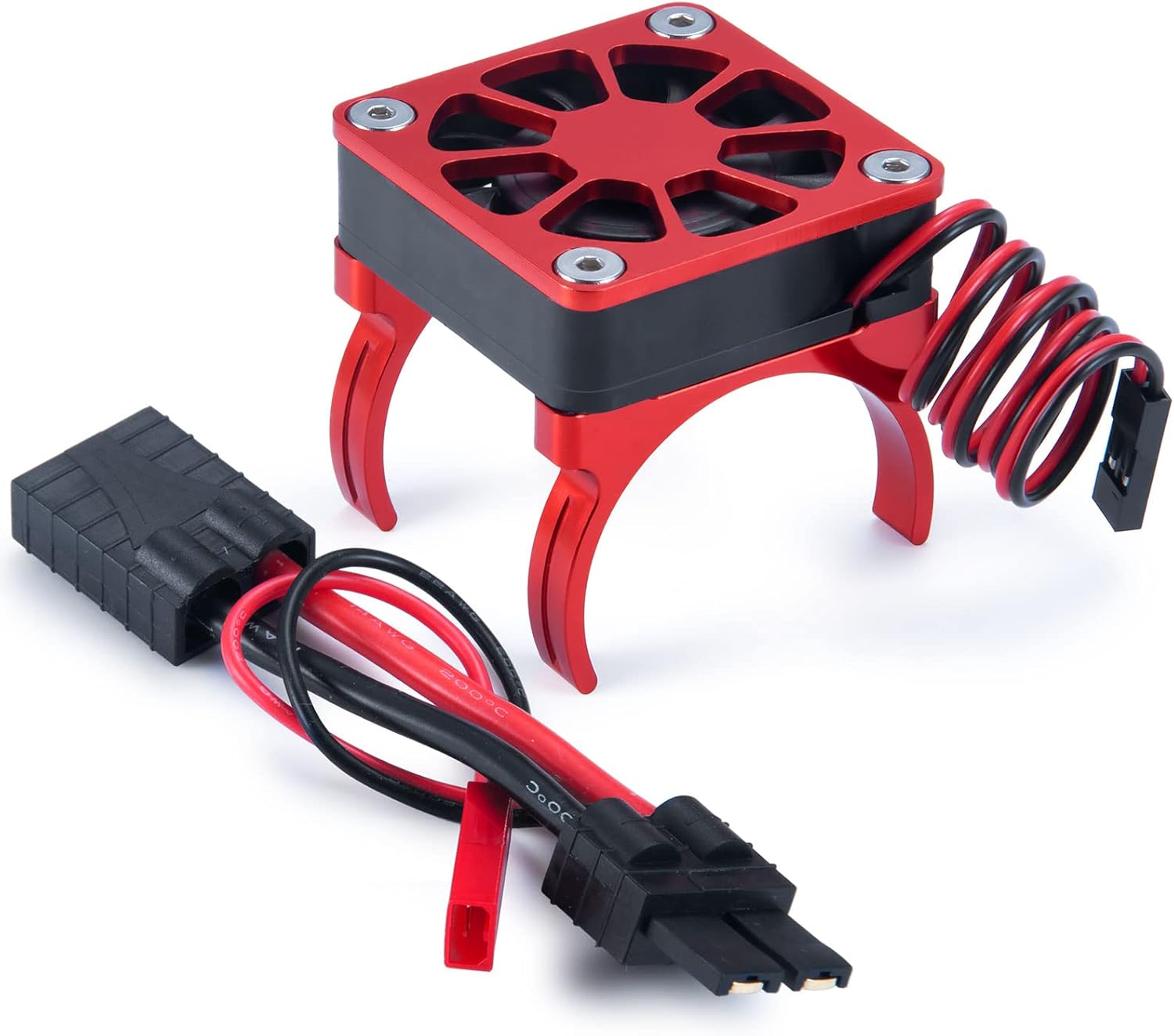 SWX RC Motor Cooling Fans RC Car Radiator for 110 RC