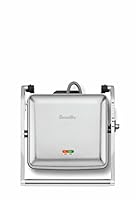 Breville the Toast and Melt 4-Slice Sandwich Press, Brushed Stainless Steel, LSG545BSS