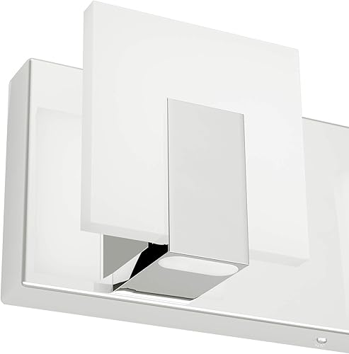 Miniatura 7 de Aipsun Moderna lámpara LED de tocador para baño, acrílico blanco esmerilado, arriba y abajo, accesorios de pared sobre espejo