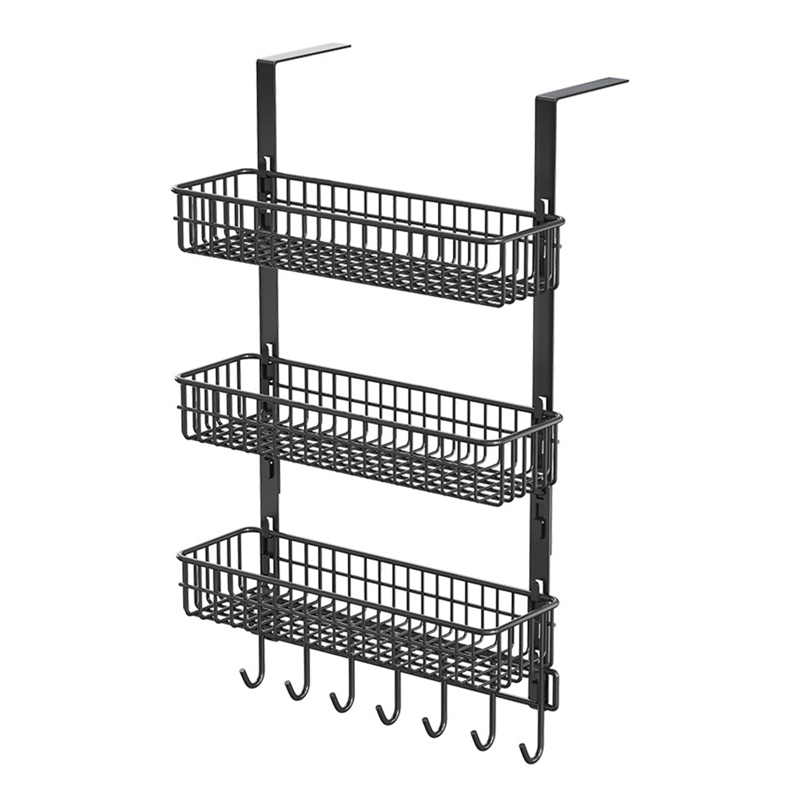 CAZSTYK 3 Steel Storage Rack for Kitchen Space Saving Design Sturdy Storage Shelf