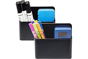 Simetufy Magnetic Dry Erase Marker Holder: Declutter Whiteboards and Refrigerators