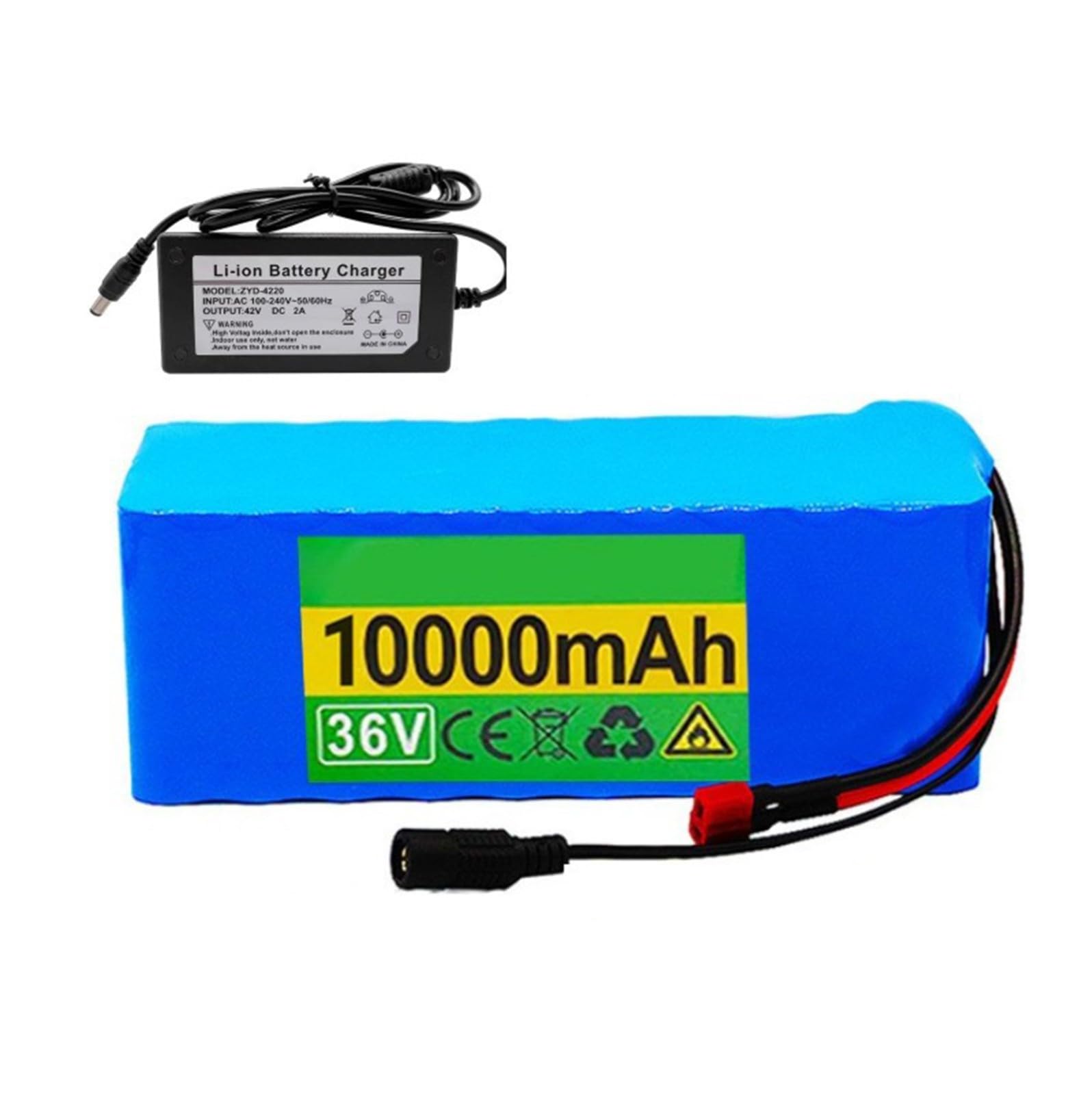 Batterie de rechange au lithium pour vélo électrique 36 V 12 Ah