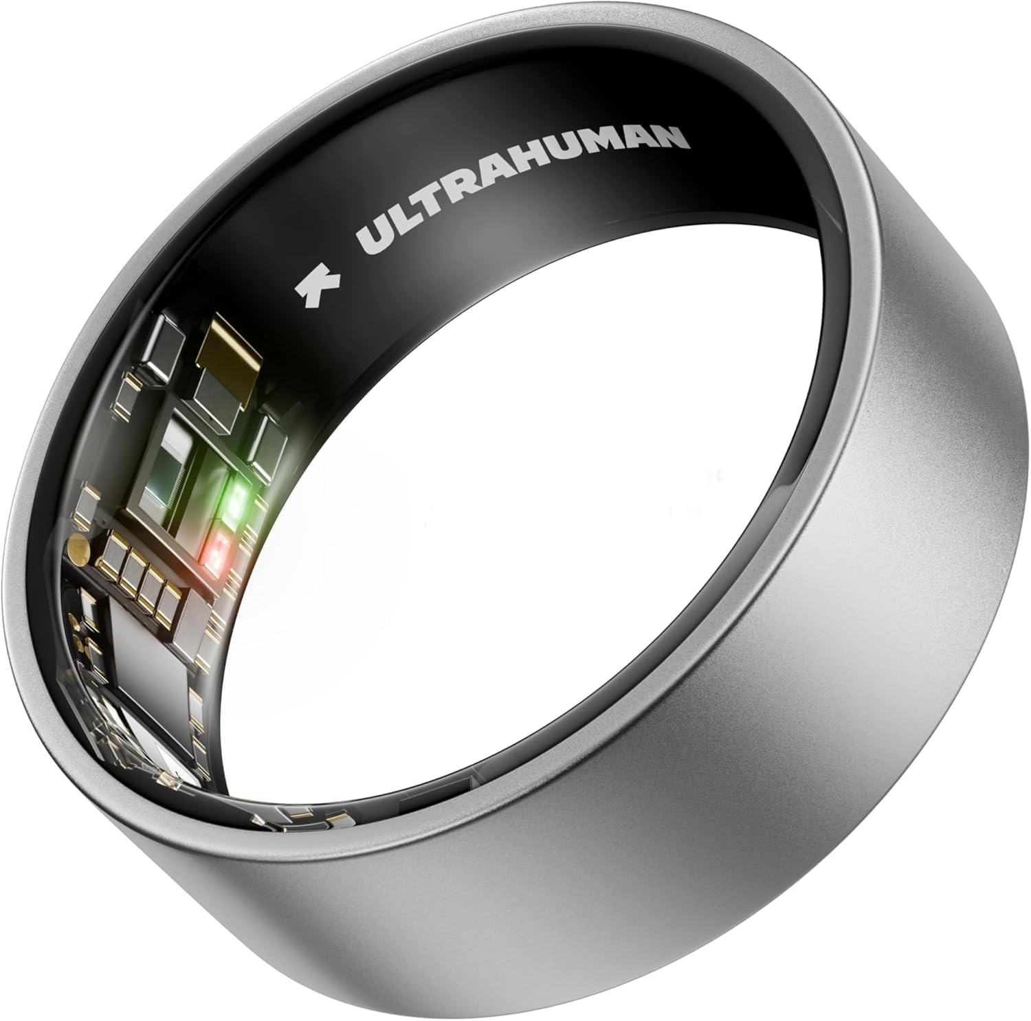 ULTRAHUMAN Ring AIR - Smart Ring | No App Subscription Fee | Size First with Sizing Kit | Sleep, Activity & Heart Rate Tracking | Fitness Ring for Men & Women (Raw Titanium, 14)-image-45