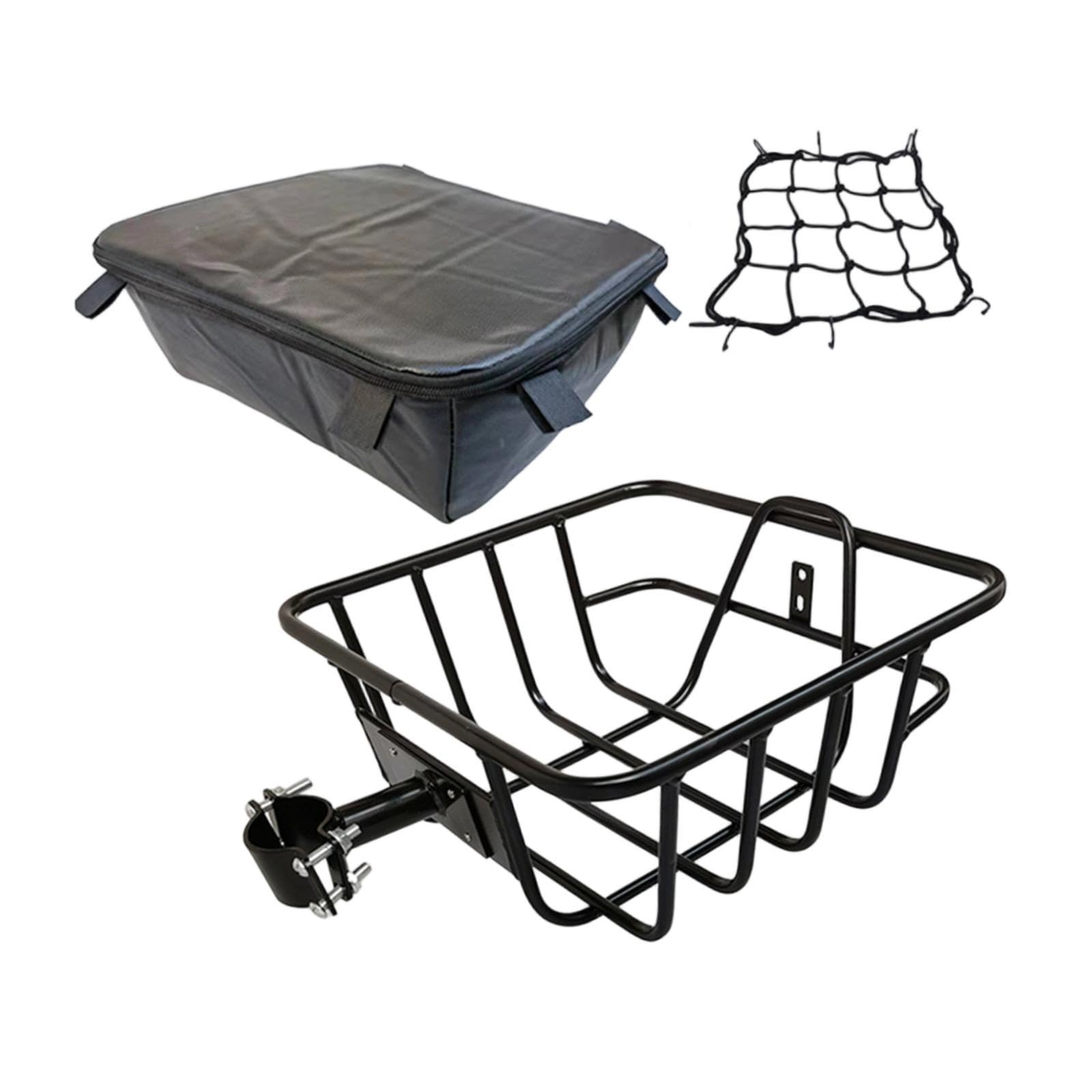 Panier Vélo Rigide pour Fixer vos Sacs Sans Risque de Chute - 8