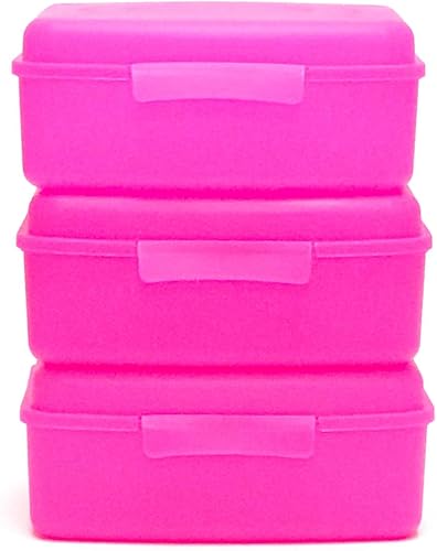 Miniatura 8 de Mintra Home Cajas de utilidad, paquete de 10 unidades surtidas de 2 litros, 7.5 pulgadas de ancho x 6.5 pulgadas de profundidad x 3.25 pulgadas de