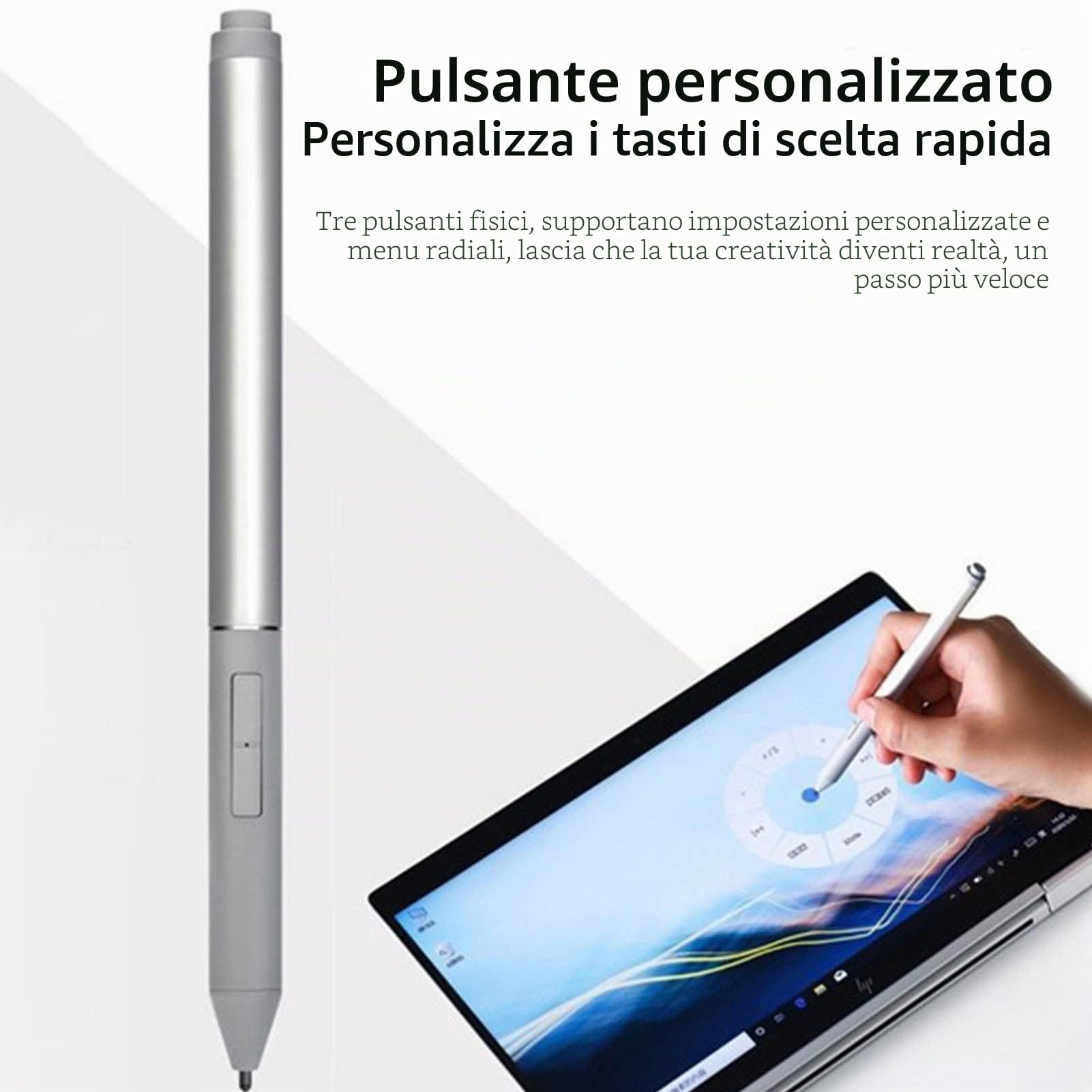VBESTLIFE Penna Attiva per HP Elite X2 1013 G3, G4, per HP EliteBook X360 1030 G3, G4, Ok X360 1030 G3, per HP EliteBook X360 1030 G4, 1040 G5, 1040 G6