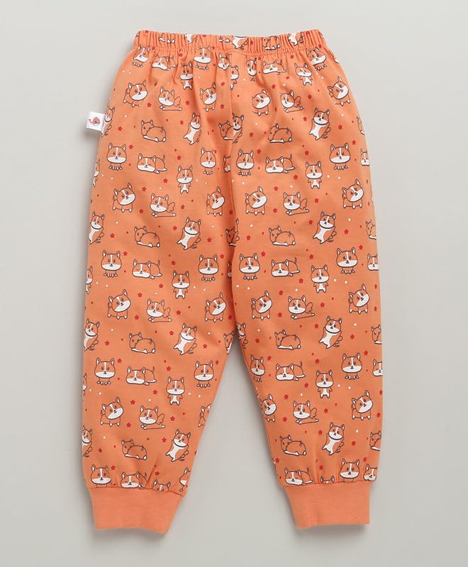 Image of BUMZEE Boys Cotton Full Sleeves T-Shirt & Pyjama Set (Peb10384391)