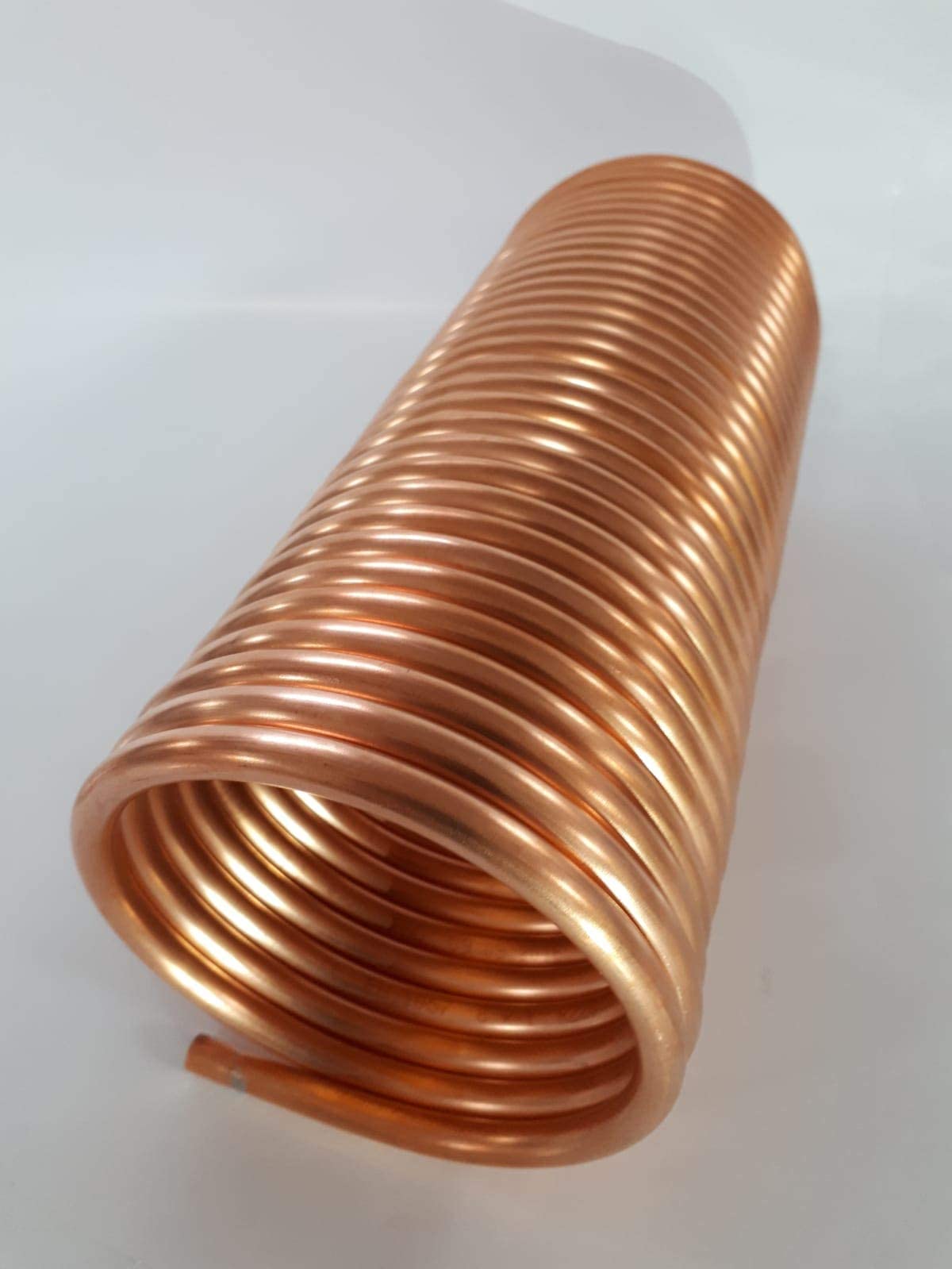 Spirale aus Kupferrohr 10x1mm weich aus 10m mit Ø ca. 13cm (Kupferrohrspirale)