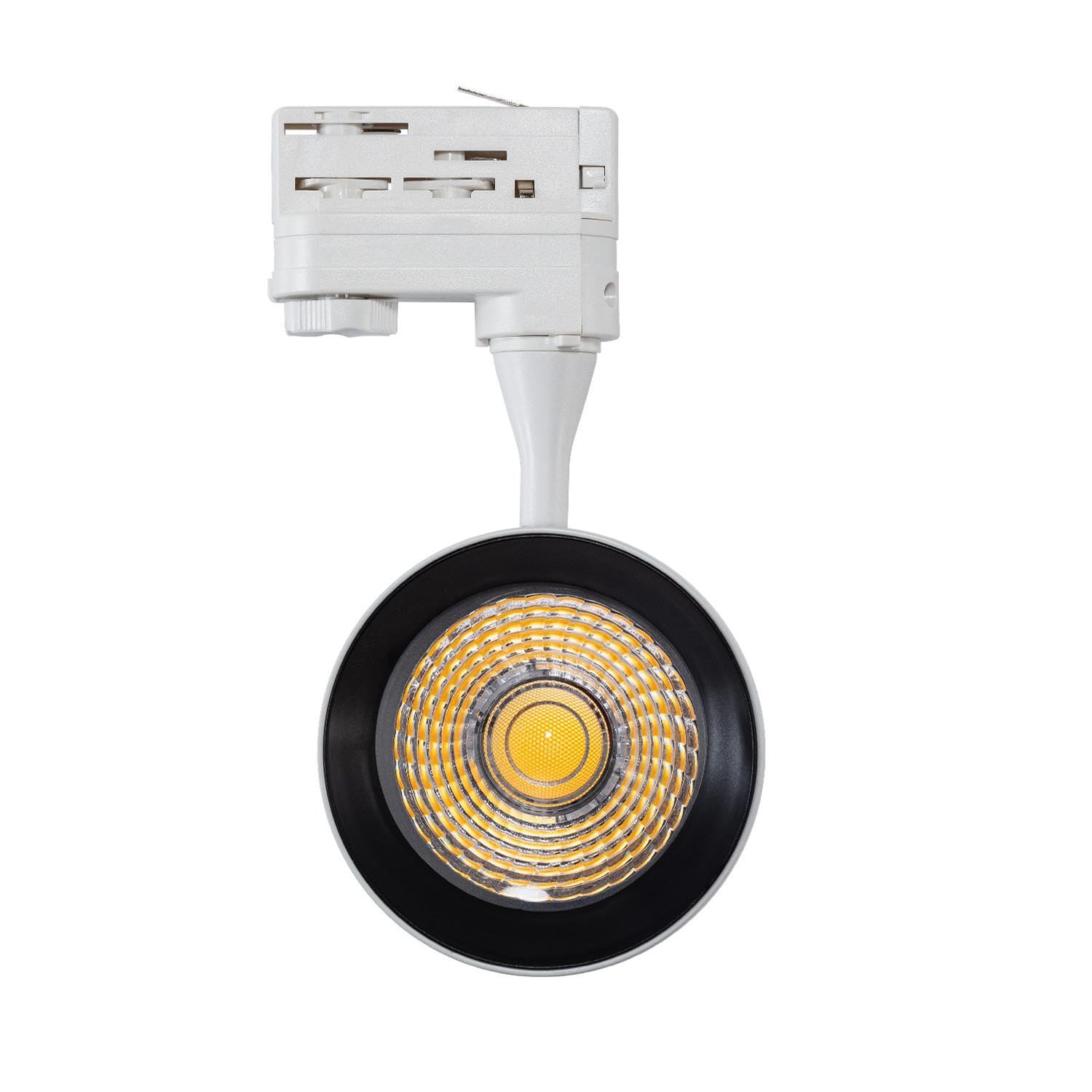 LEDKIA LIGHTING Foco Carril LED Trifásico 30W Vulcan Blanco 4000K Blanco Neutro