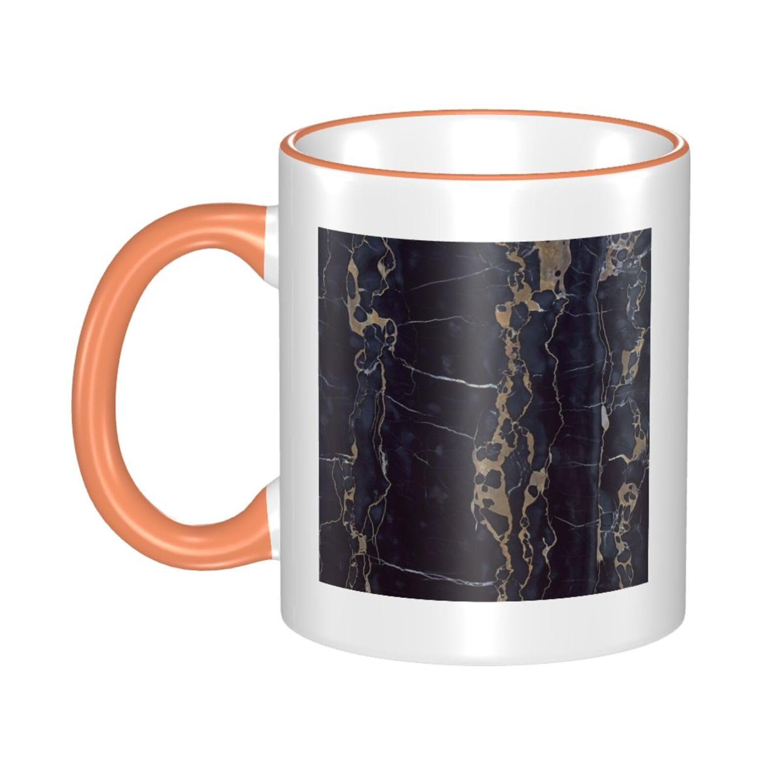 Tasses à café en céramique au design marbré raffiné pour service élégant