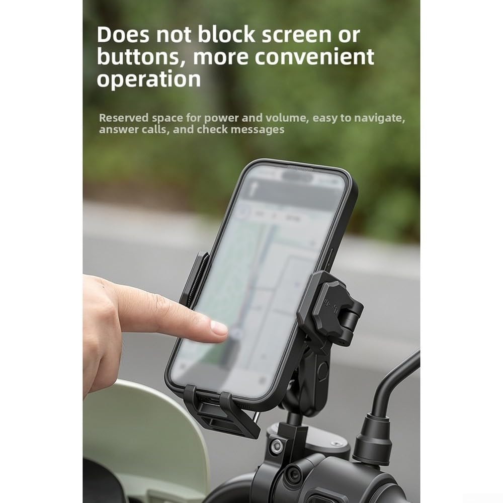 para soporte Móvil para moto 15mm Grueso Funda para soporte