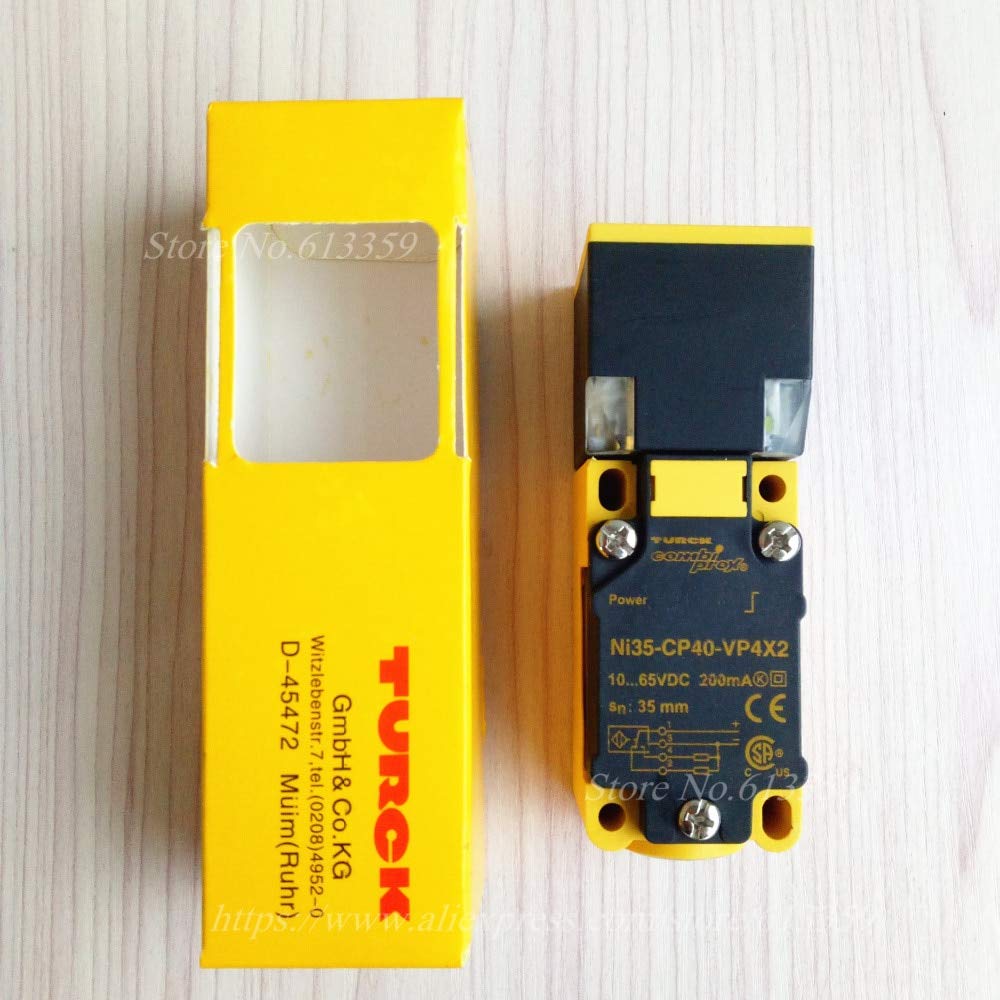 Fevas NI35-CP40-VP4X2 NI35-CP40-VN4X2 Turck New Proximity Switch Sensor - (Color: NI35-CP40-VN4X2)