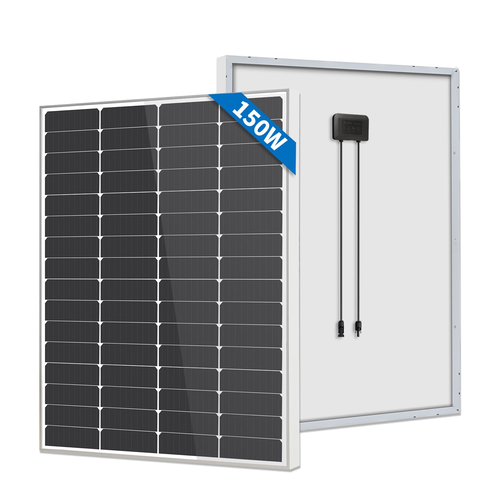 FIREFLY ENERGY 150W Monocrystalline Solar Panel Module Solarpanel for RV, Boats, Trailer, Camper, Marine, Off-Grid System