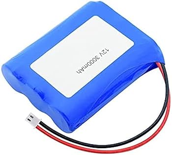 Amazon.com: 12V 3000mAh 18650 Lithium Battery Pack, (3X