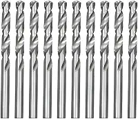 Kit de Brocas para Metal e Inox, Aço Carbono Rápido, 4,5mm x 8cm, 10 Peças