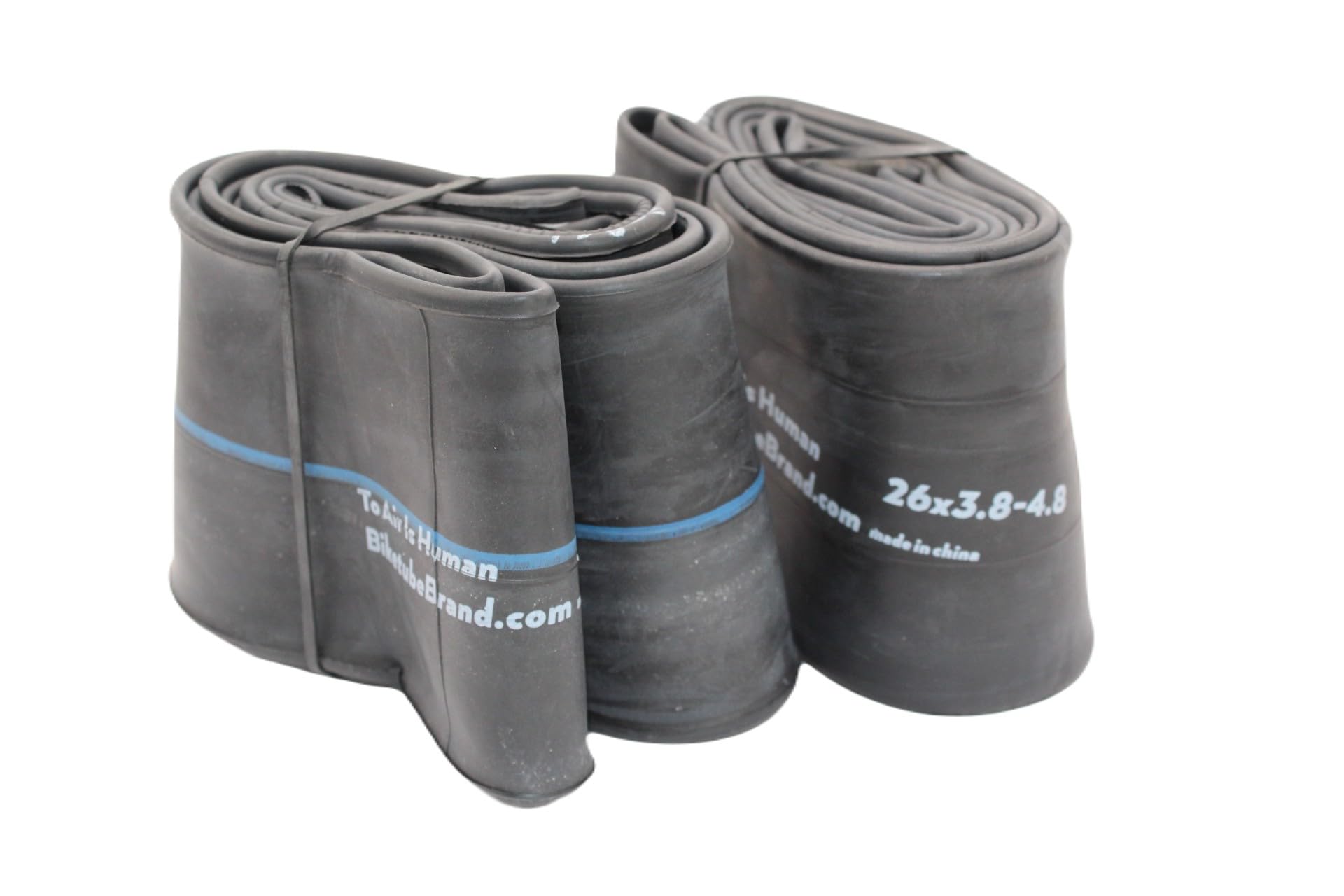 Biketube Brand Fat Bike Tube 26 x 4 Presta - Super Value 2-Pack