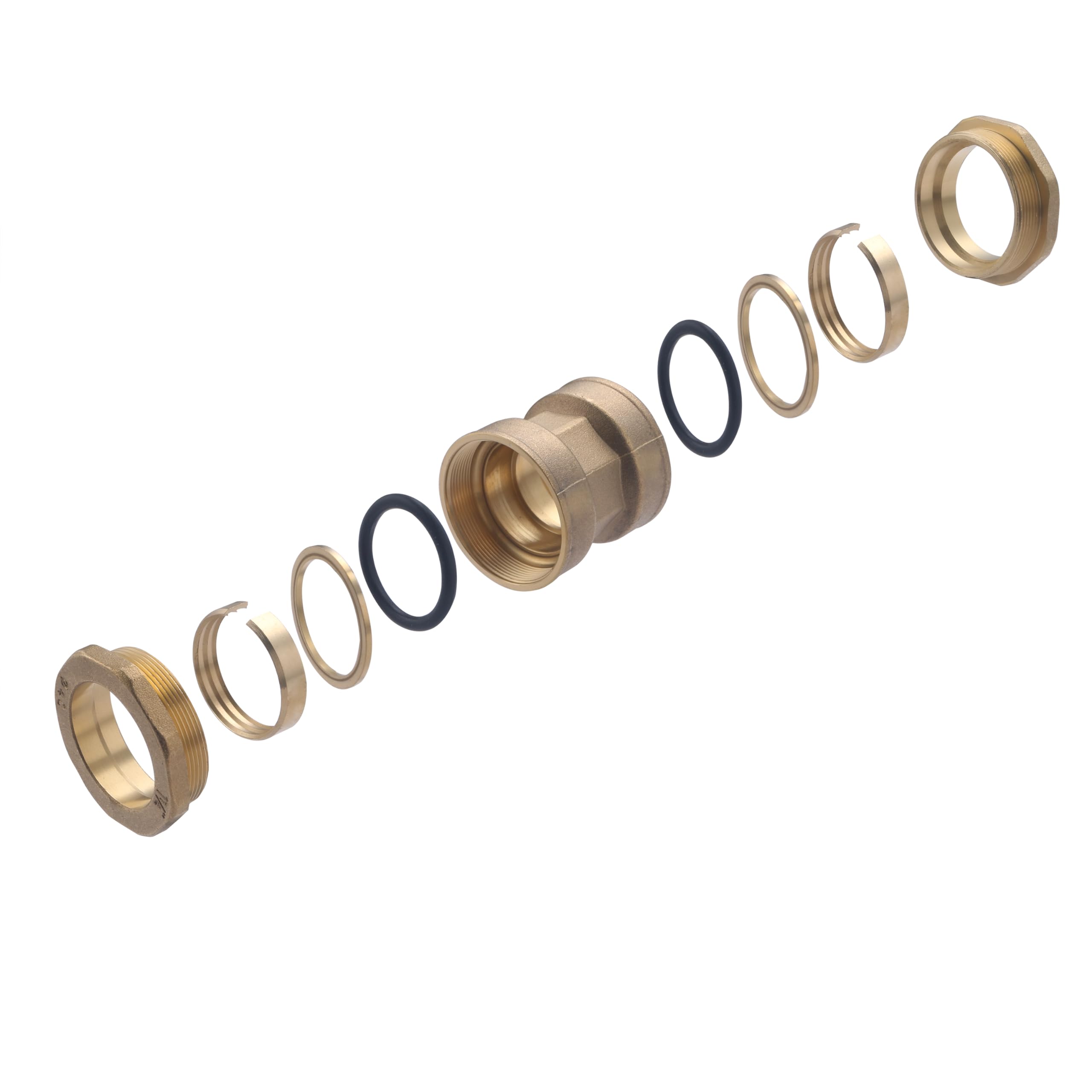 Raccord PE Laiton Jonction Egale Ø40 NOYON & THIEBAULT