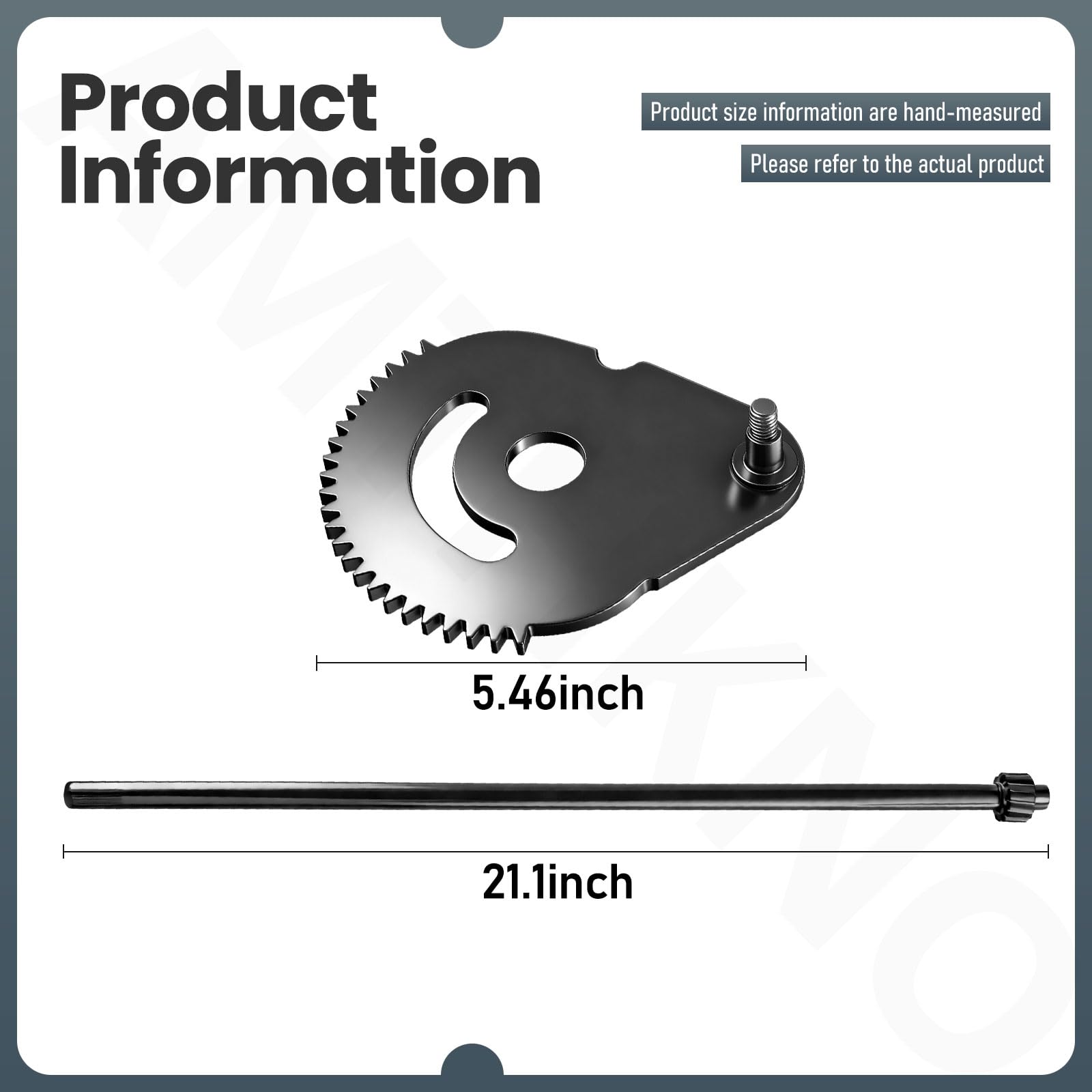 Amazon.com : 938-05078 Steering Shaft 5/8 And 617-04094 Sector