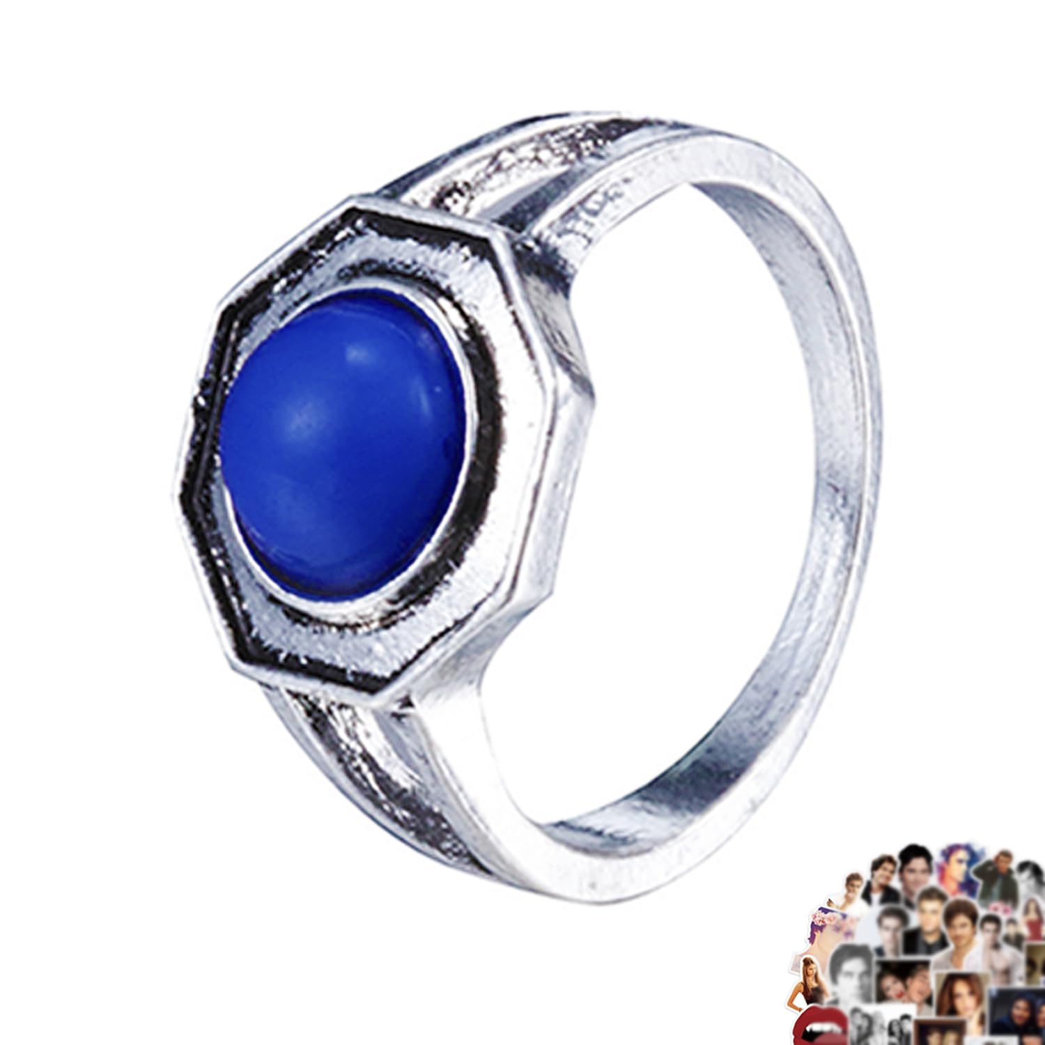 UoYu 21 pcs The Vampire Diar.s Jewelry Set Vampire Family Ring Klaus Mikaelson's Ring for Fans Jewelry for Men Women