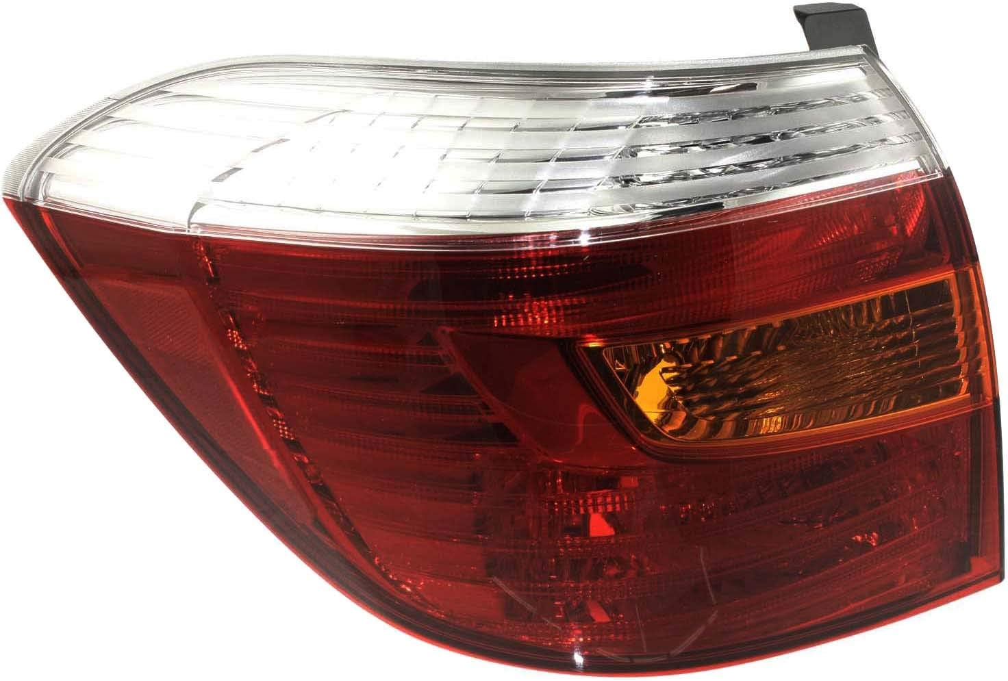 Garage-Pro Tail Light Compatible with 2008-2010 Toyota Highlander Driver Side