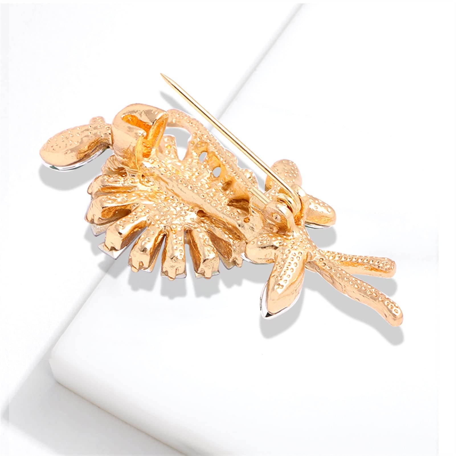 Pin Schmuck Geschenke for Frauen Damen Modeaccessoires Strass Perle Sonnenblume Brosche Pin Party Brosche Strickjacke Jacke Mantel Brosche Broschen & Anstecknadeln