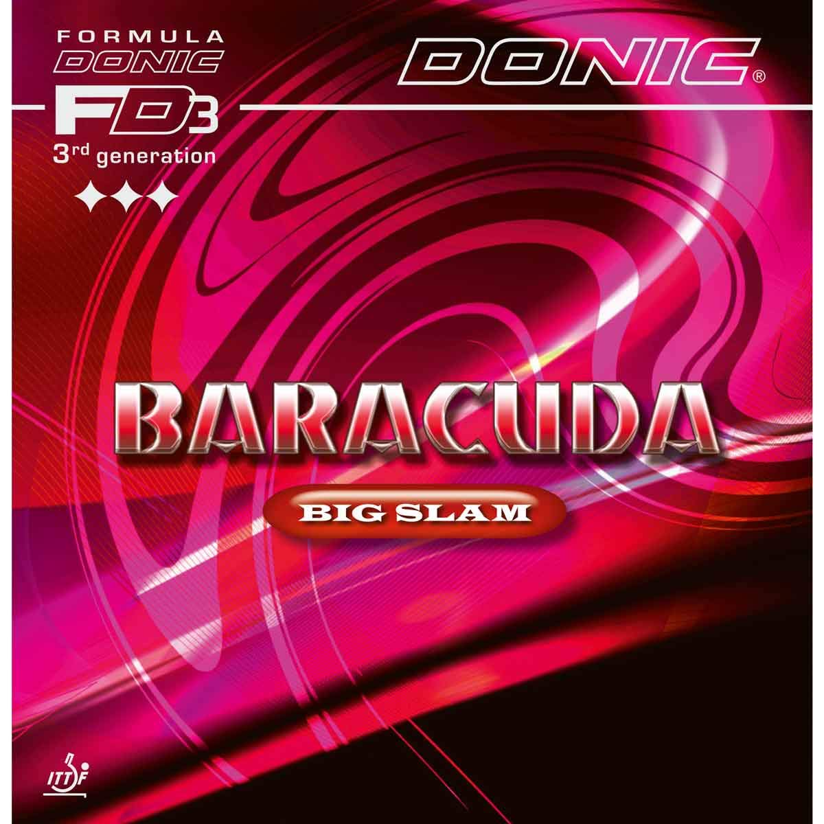 DONIC Okładzina Baracuda Bigslam, czerwona, 2,0 mm