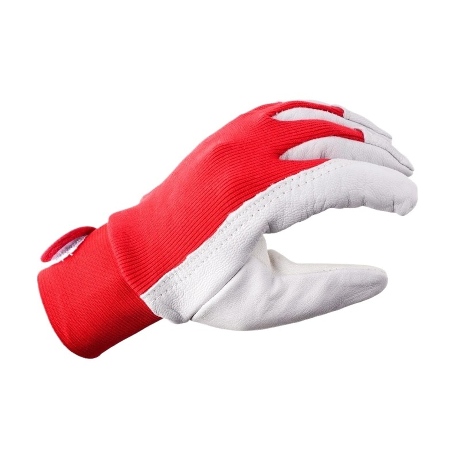 Générique 10 paires de gants de travail en cuir de mouton