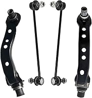 Vista 209 de Detroit Axle - Kit de brazos de control inferiores delanteros para Dodge Dart 2013, 2014, 2015, 2016, 2 brazos de control inferiores con ensamblaje