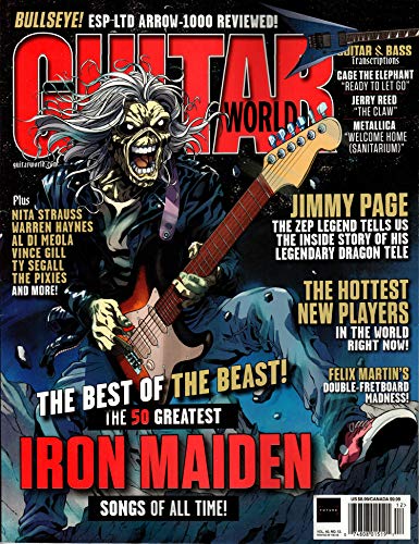 Guitar World Magazine December 2019 | Iron Maiden, Jimmy Page