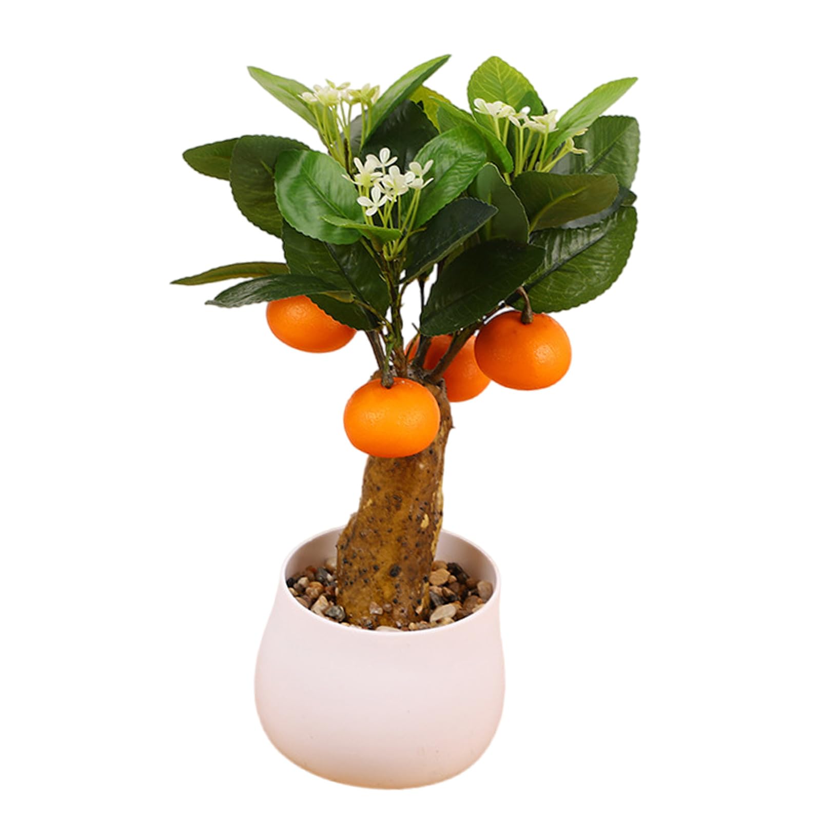 Tsophreniq Artificial Miniature Fruit Replicas Realistic Simulation Tree Faux Display for Window Decoration Faux Tree Decoration