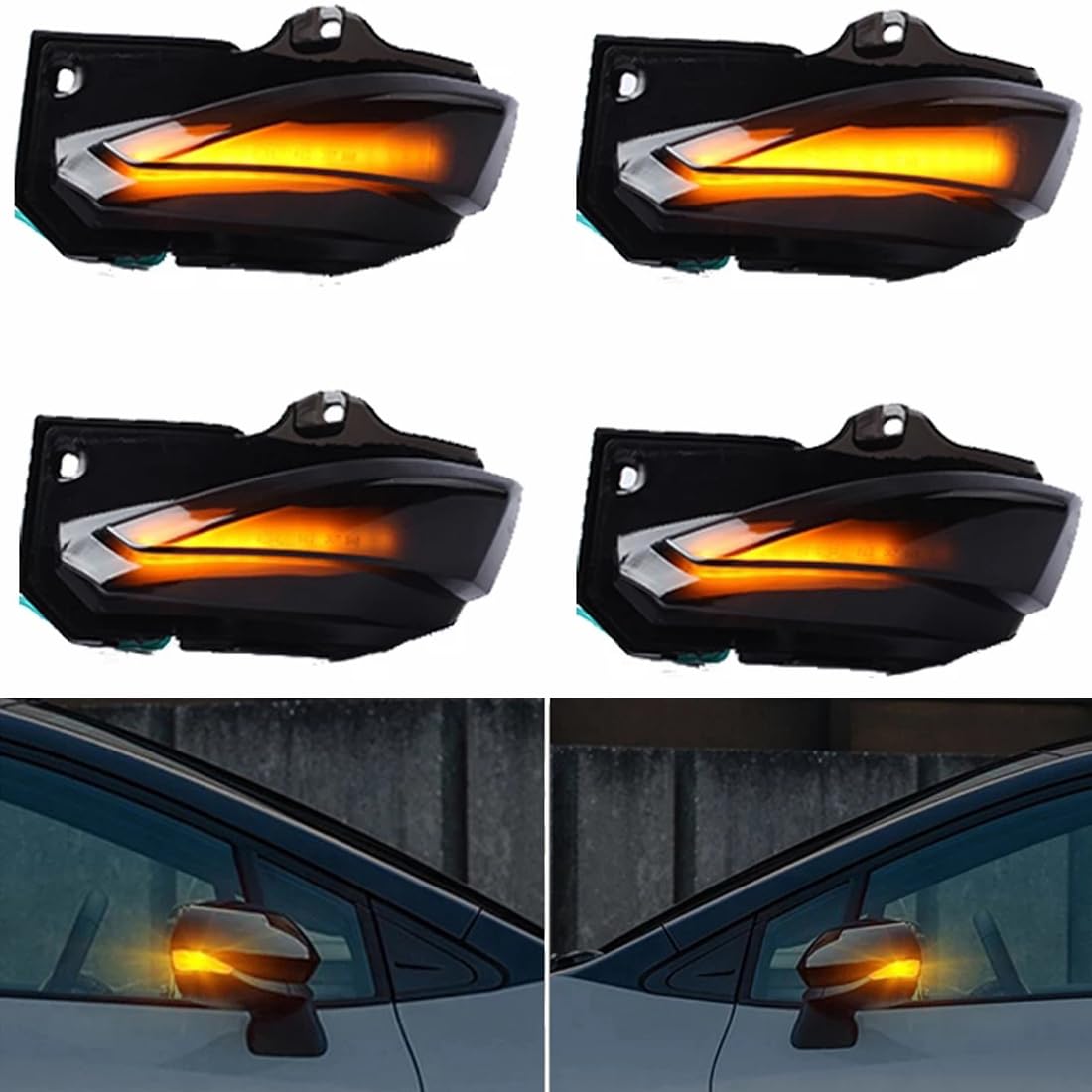 Indicatore di direzione dinamico LED Indicatore specchietto laterale